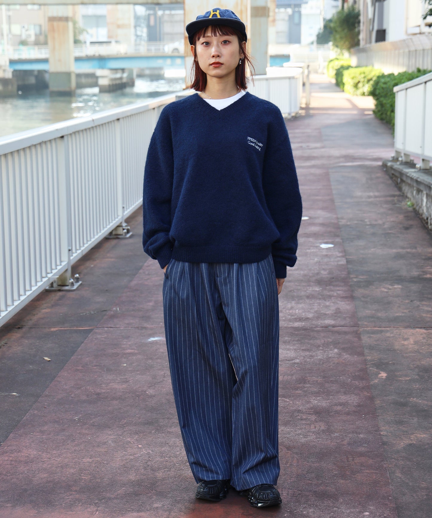 モデル：H163 Size:S：ネイビー