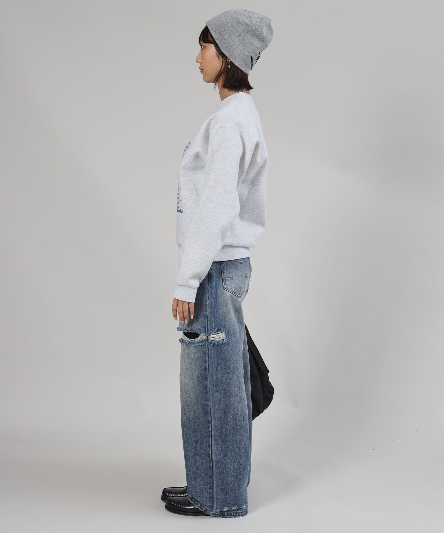 モデル：H163 Size : M アッシュグレー