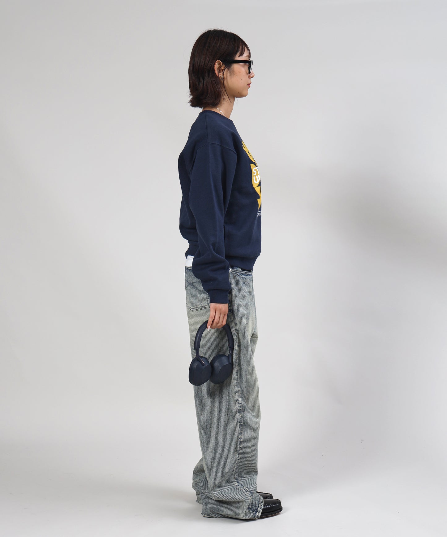 モデル：H163 Size:Sネイビー