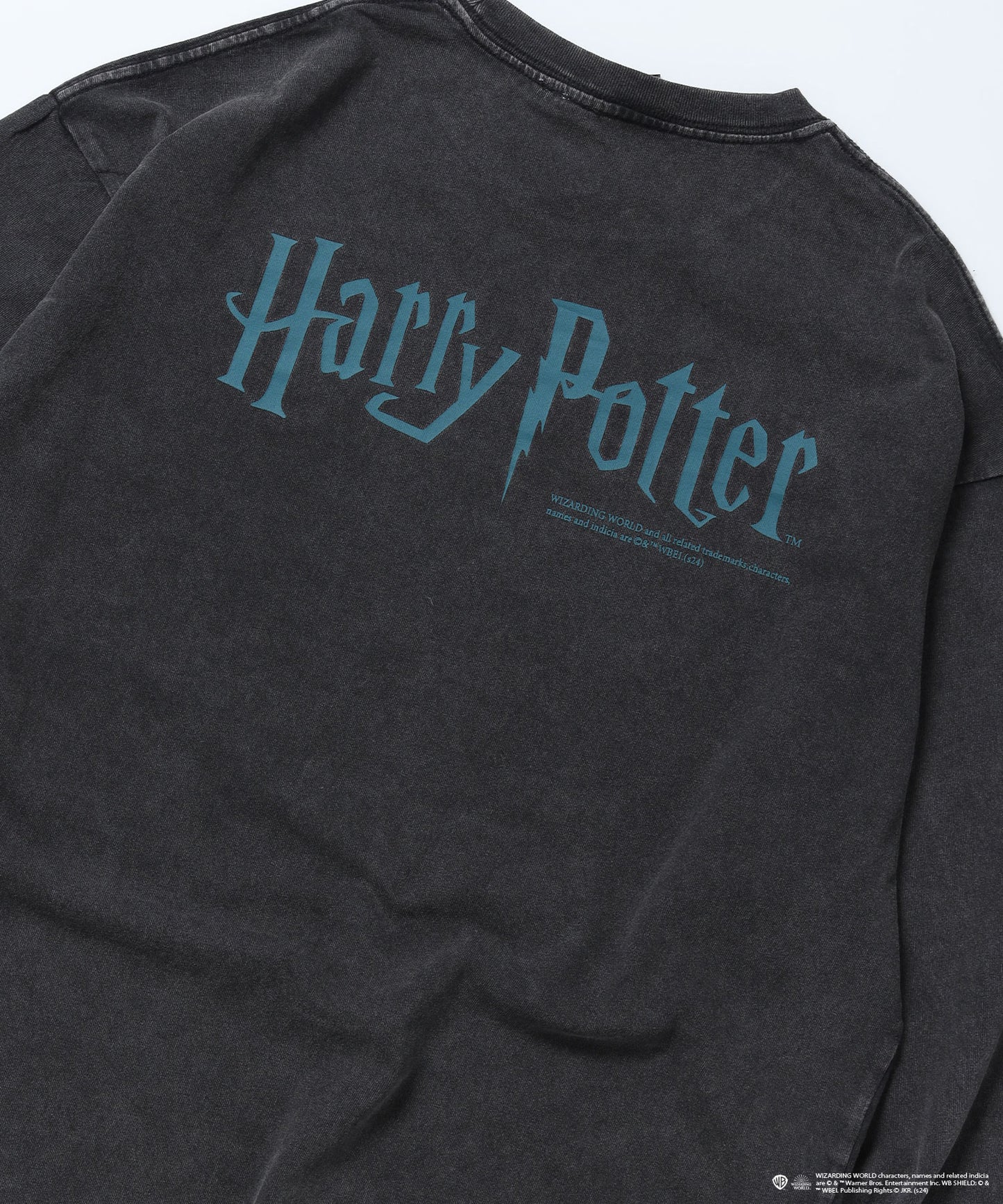 HP P/W GRAPHIC L/S TEE / ヴィンテージライク ロングスリーブ グラフィック Tシャツ 長袖 ハリー・ポッター ブラック