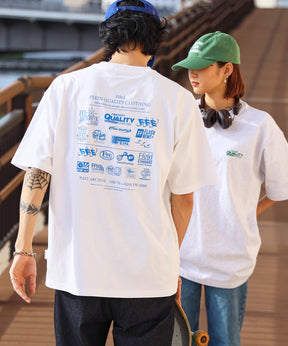 企業ロゴプリントTシャツ 80