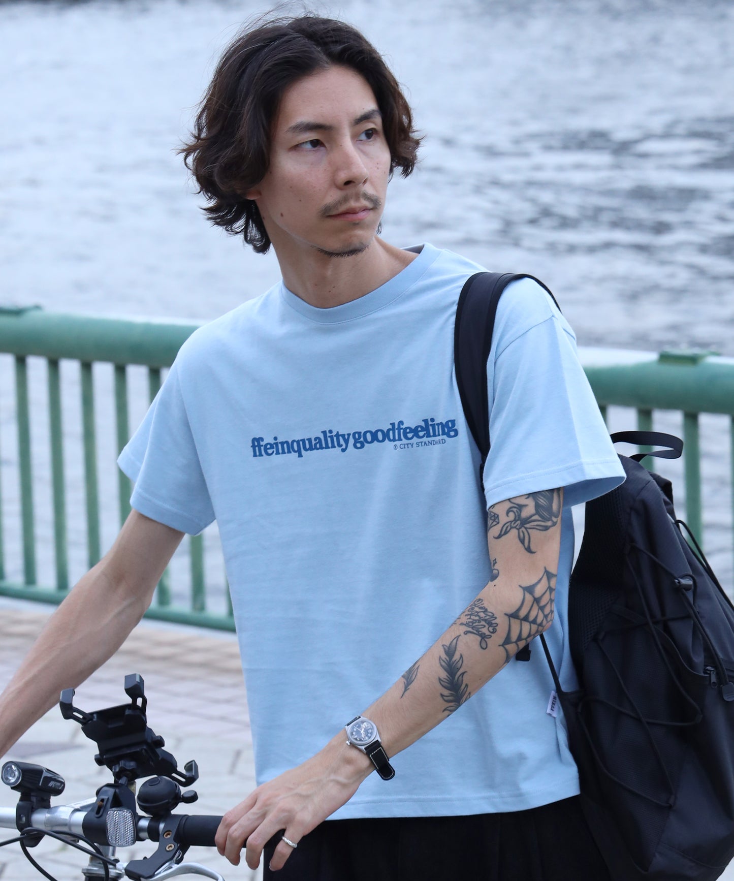 モデル：H178 Size:M ライトブルー