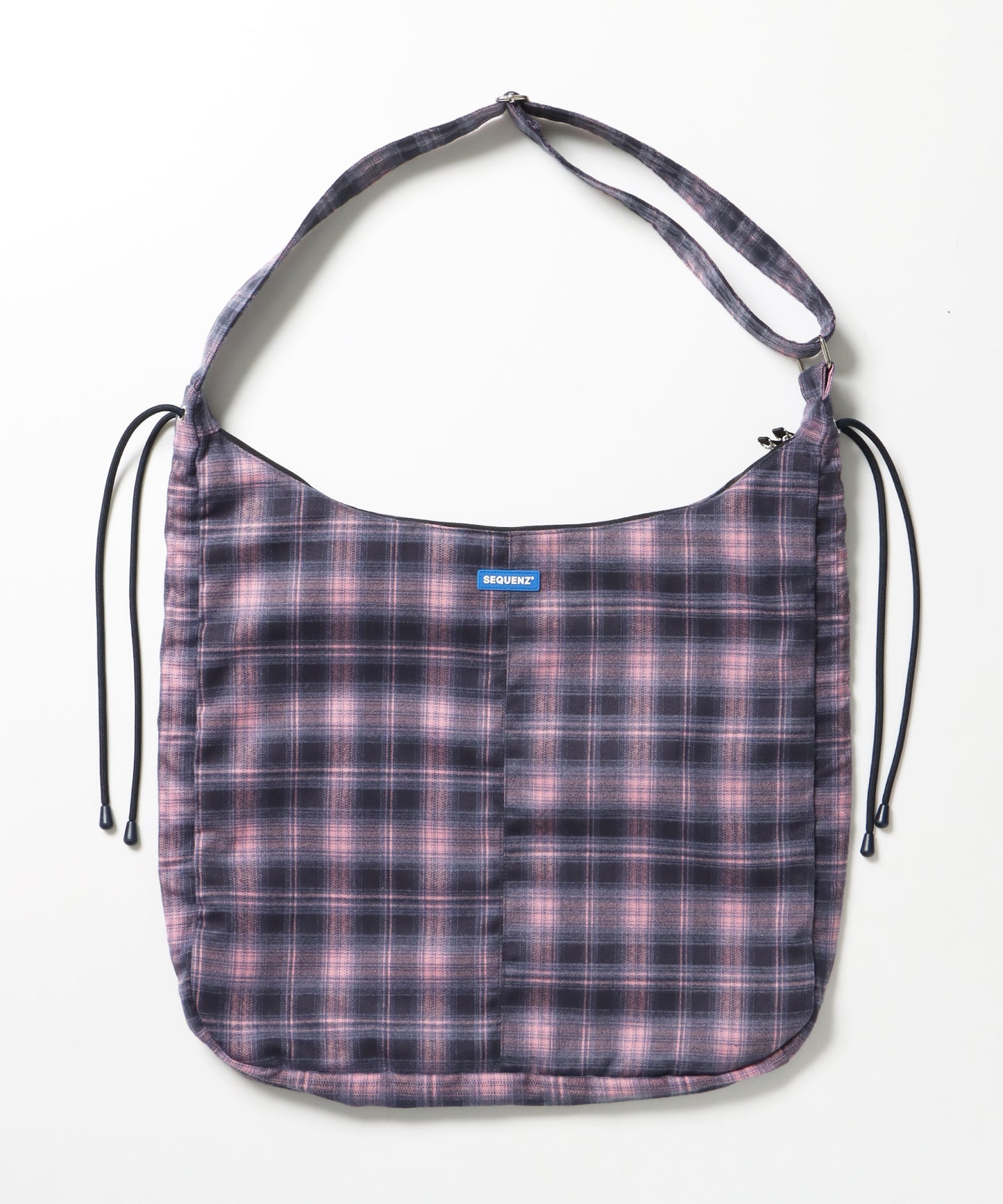 ≪予約商品≫SHOULDER GATHER BAG / テック ショルダーバッグ 調節可能 ドローコード ピンク