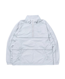 SQNZ SPORTS NYLON HZIP JACKET / ジャケット ハーフジップ ドローコード ワイドシルエット 【セットアップ対応】 グレー