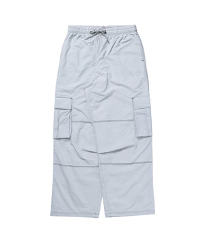 SQNZ SPORTS NYLON PANTS / ドローコード カーゴ ワイドシルエット ゴープコア【セットアップ対応】 グレー