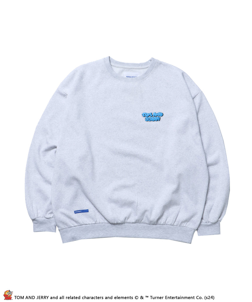 TJ BUBBLE LOGO C/N SWEAT / プルオーバー スウェット クルーネック 裏起毛 柄81