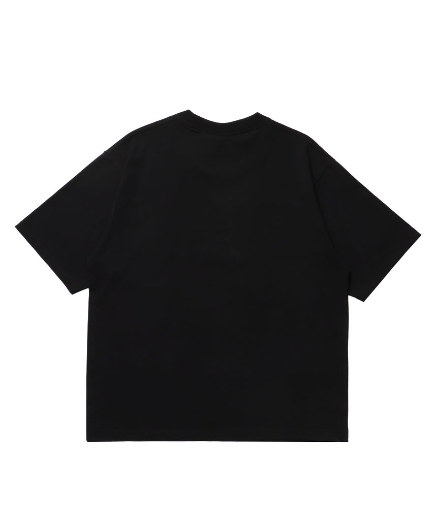 sqnz logo s/s tee / Tシャツ 半袖 クルーネック 短丈 ブラック