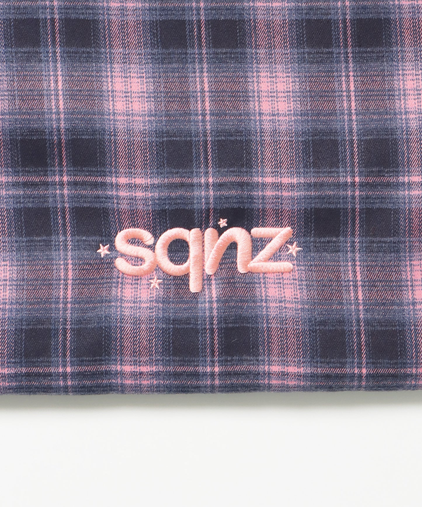 ≪予約商品≫sqnz dairy 2way knapsack / ナップサック トートバック 2WAY  チェック ピンク