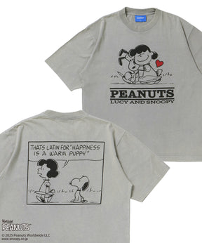TP VINTAGE HEARTFUL S/S TEE / スヌーピー ピーナッツ Tシャツ 半袖 クルーネック ライトグレー
