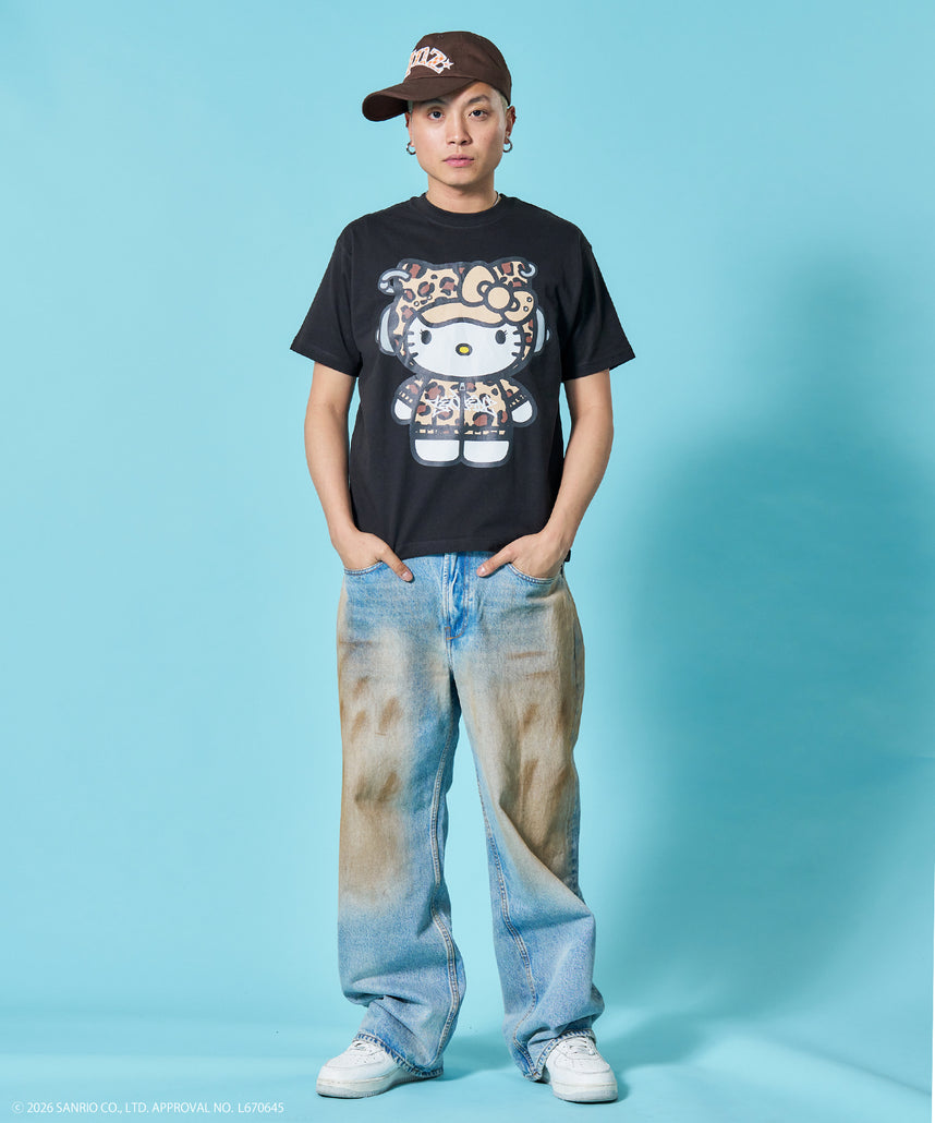 sqnz（エスキュンズ）】HK EYELET TEE / ハローキティ キティちゃん