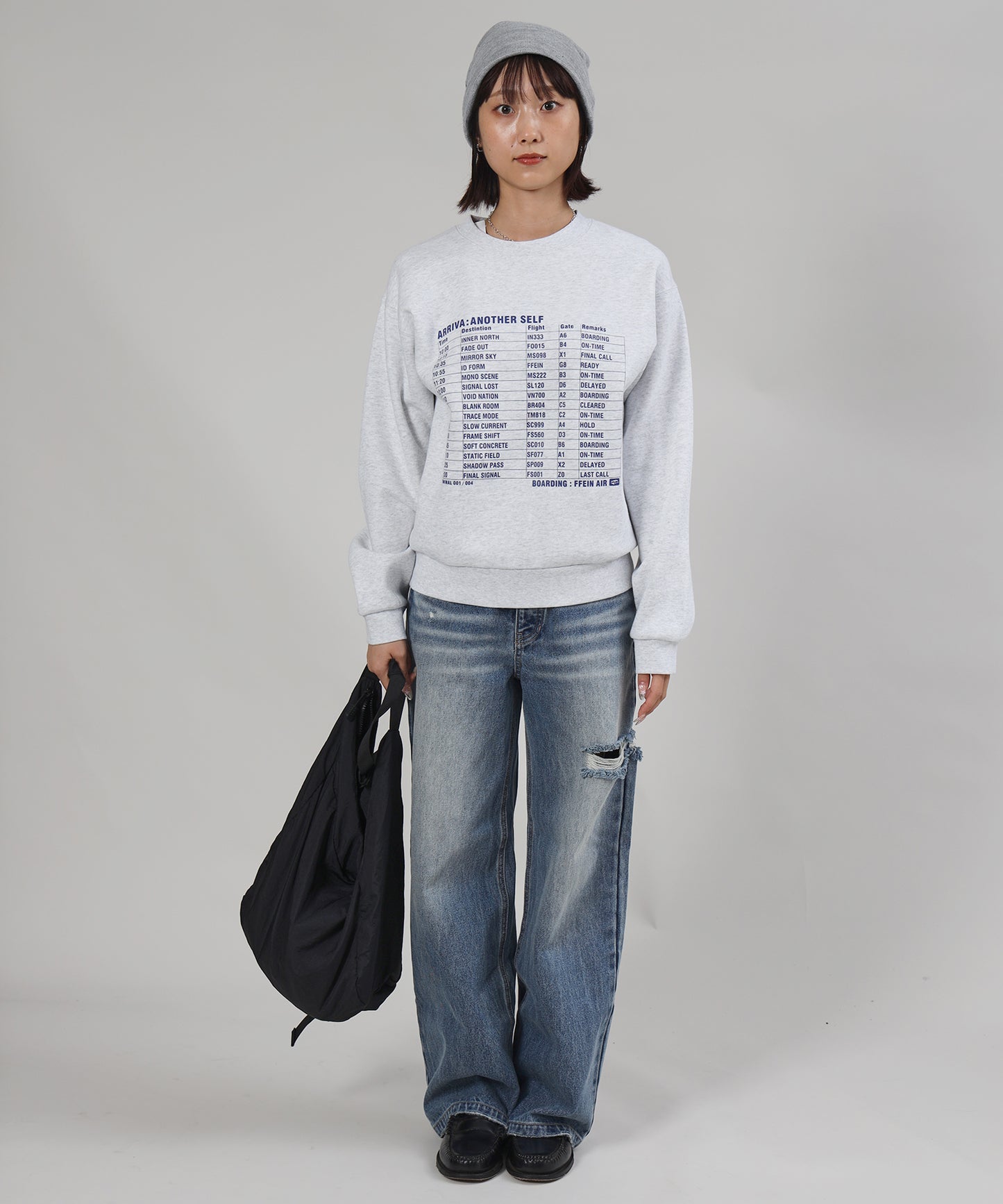 モデル：H163 Size : M アッシュグレー