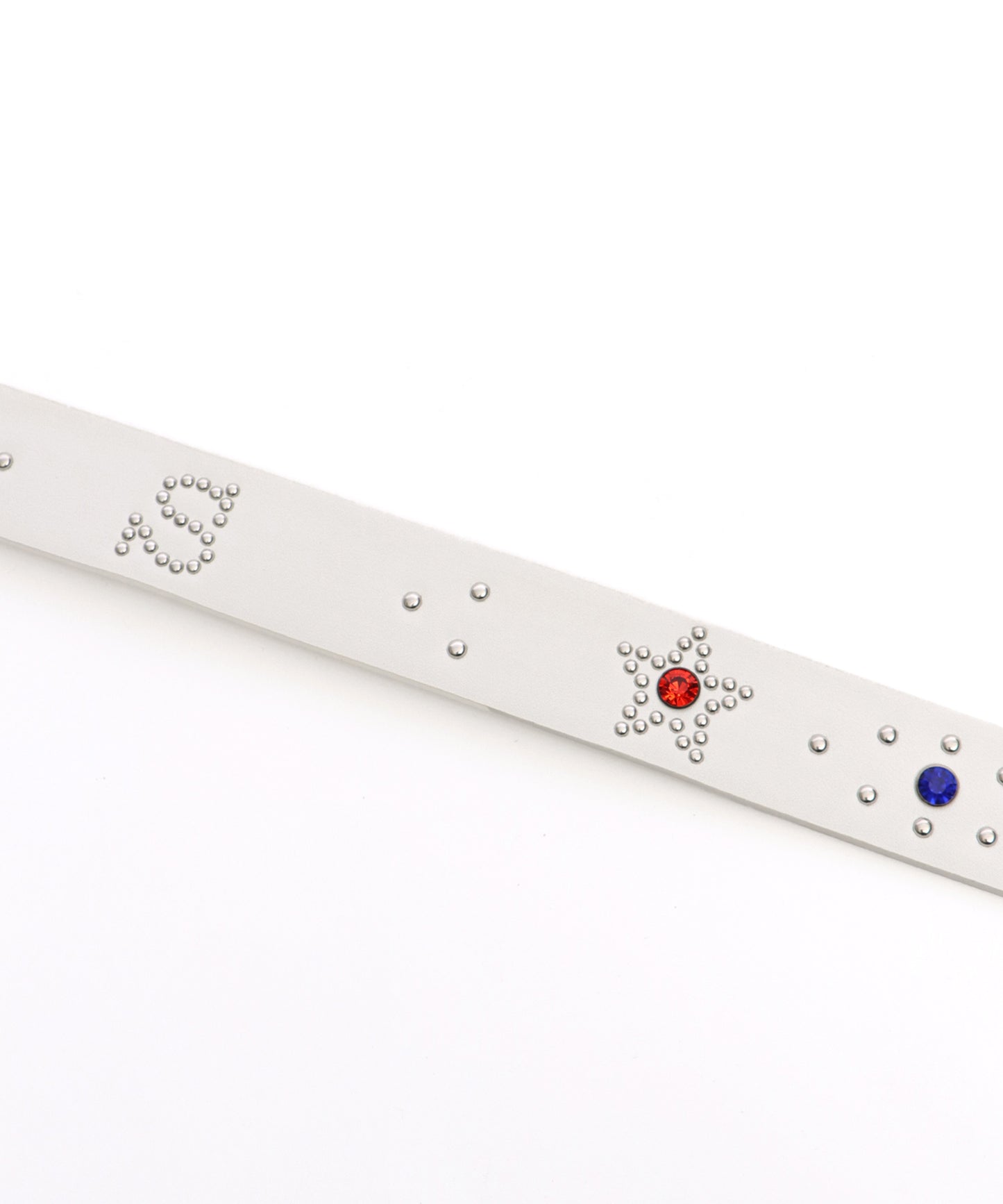 SEQUENZ RHINE STONE BELT LADIES / ベルト スタッズ ストーン リアルツリー レオパード レディース 雑貨 ホワイト