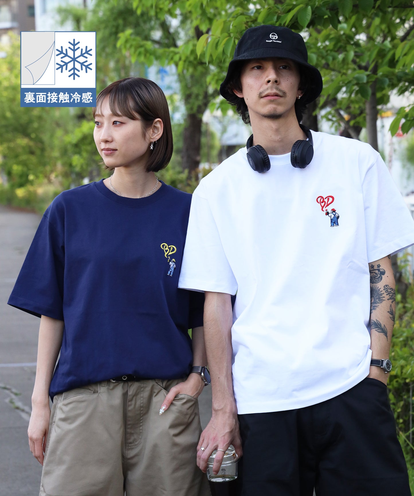 モデル：H162 Size:L / Man H177 Size:L