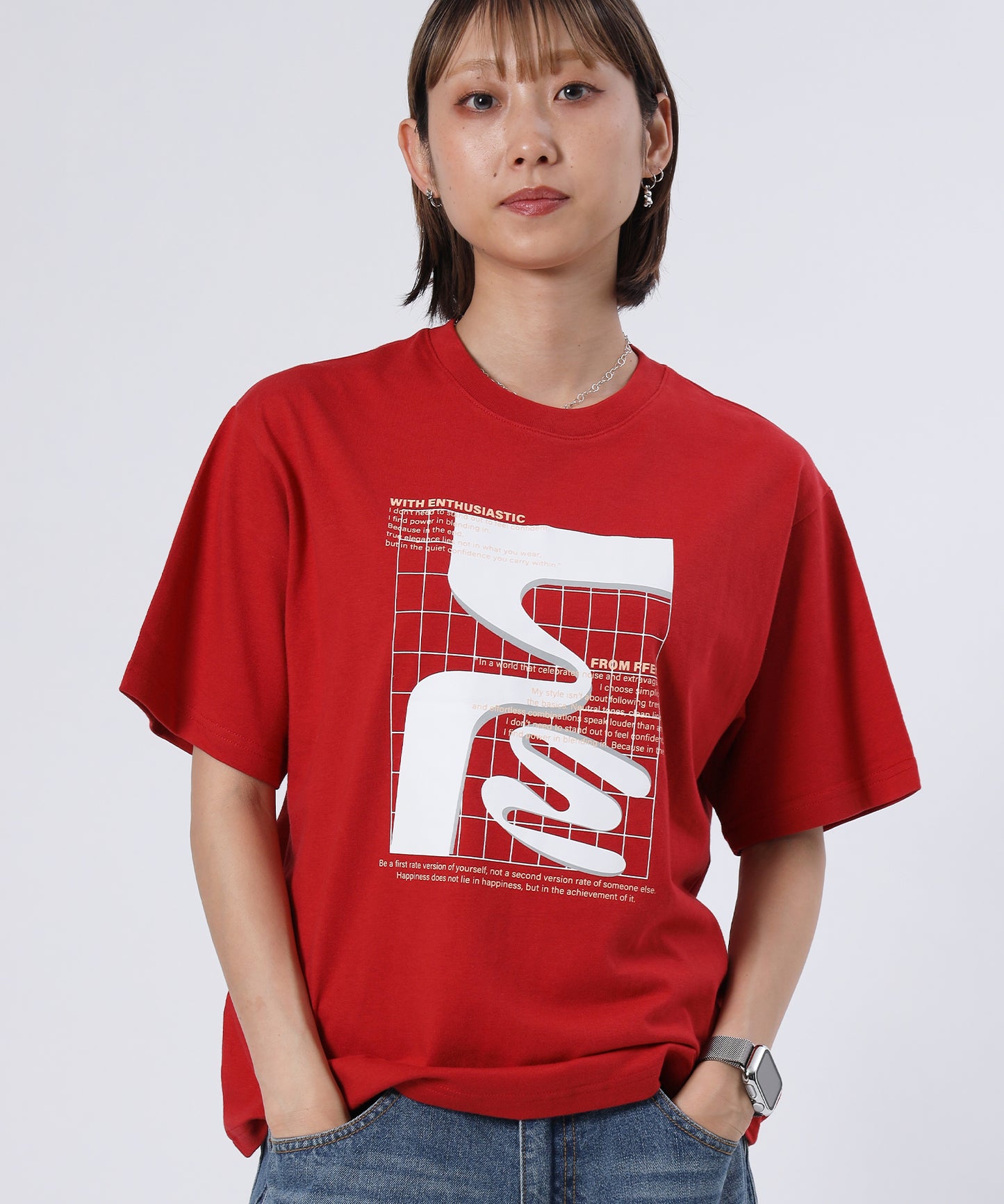 モデル：H163 Size:M　レッド