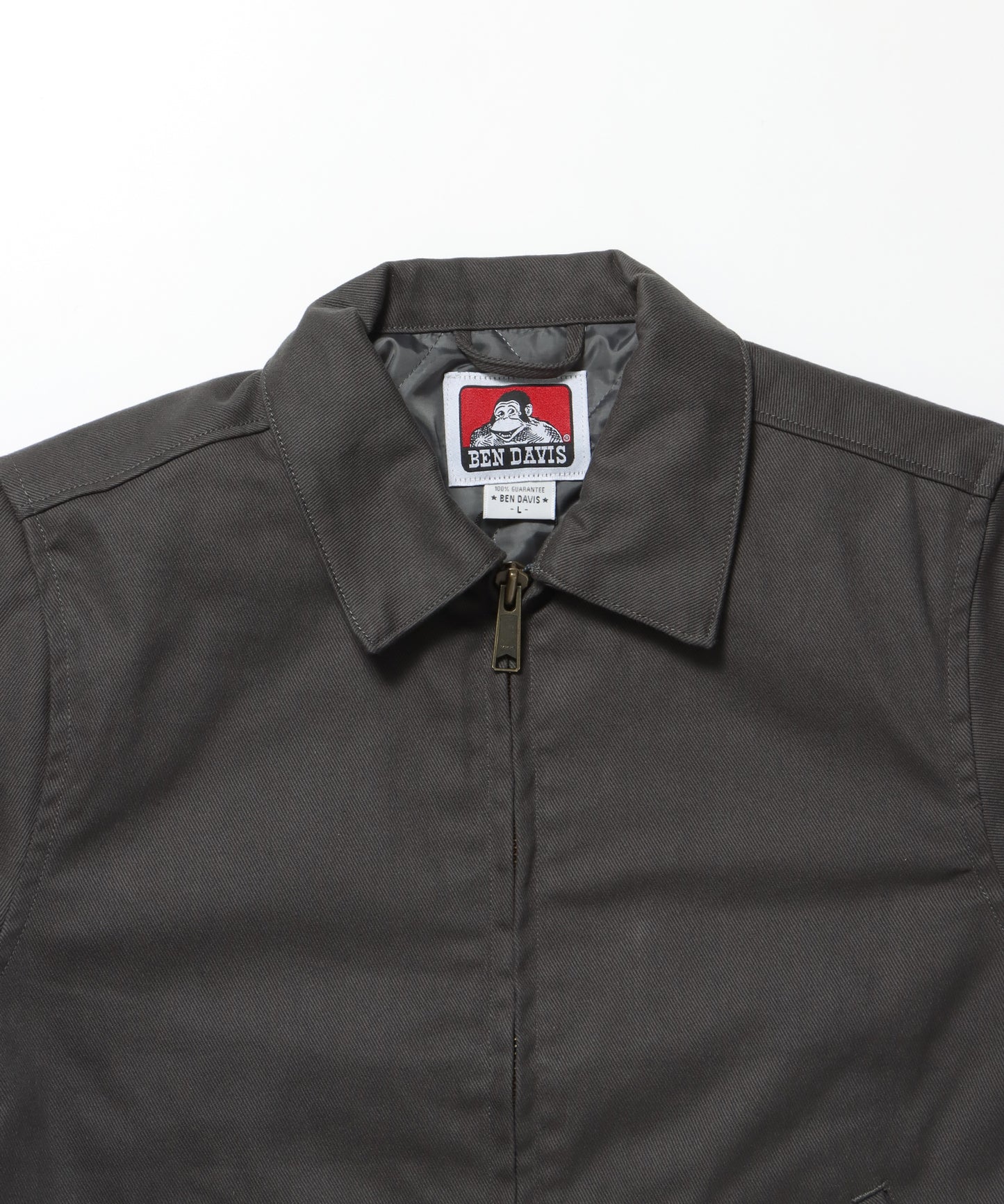 PADDED EISENHOWER JACKET / オーバーサイズ ビッグシルエット ジャケット アウター 中綿 ジップ チャコール