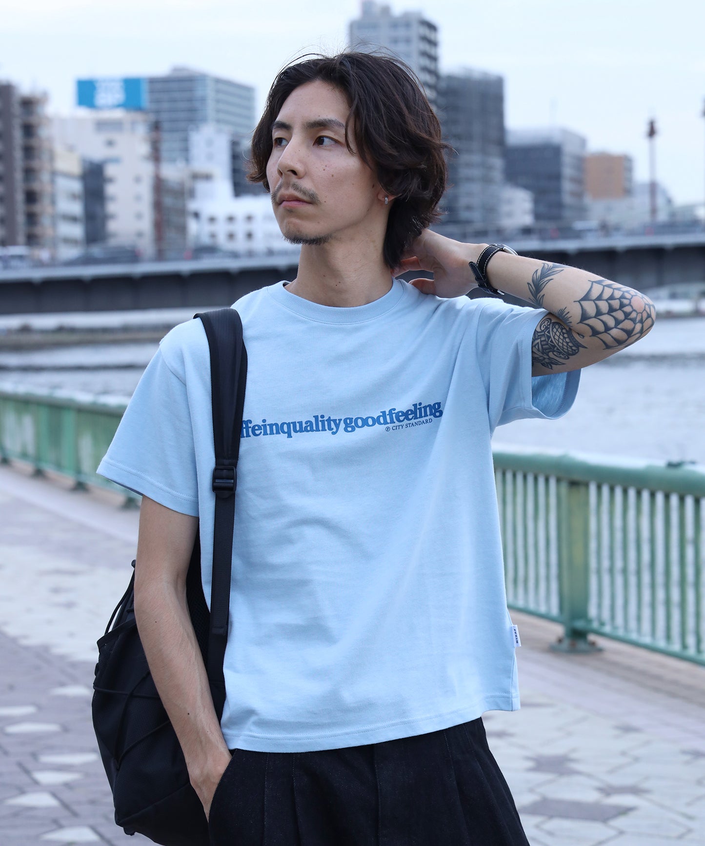 モデル：H178 Size:M ライトブルー