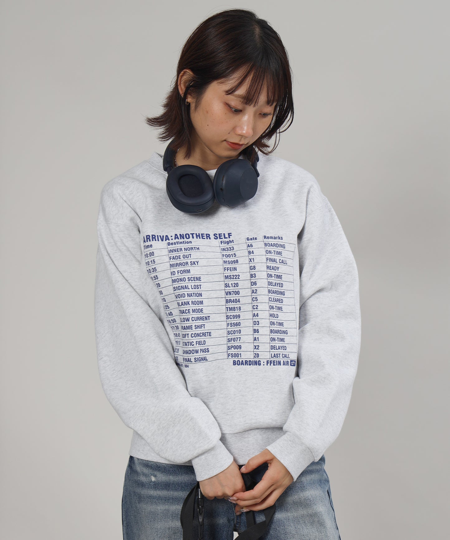 モデル：H163 Size : M アッシュグレー