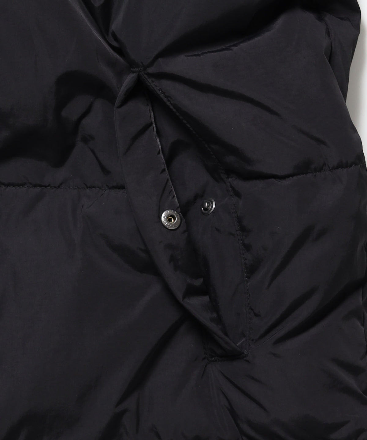 BD PUFFER JACKET / ダウンジャケット パッファー シンプルロゴ ユニセックス ブラック