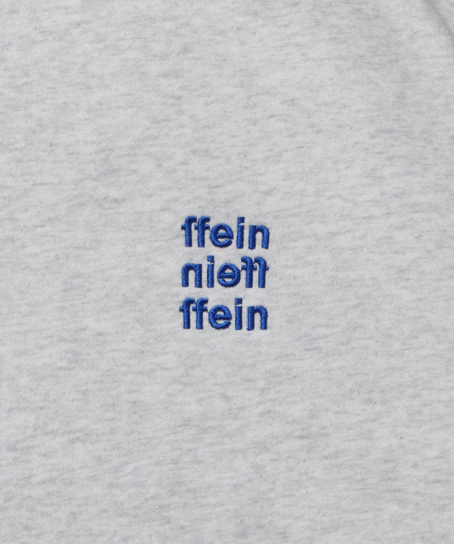 ヘビーウエイト3段ロゴドローコード付スウェット / スウェット トレーナー ロゴプリント ドローコード 裏起毛 アッシュグレー