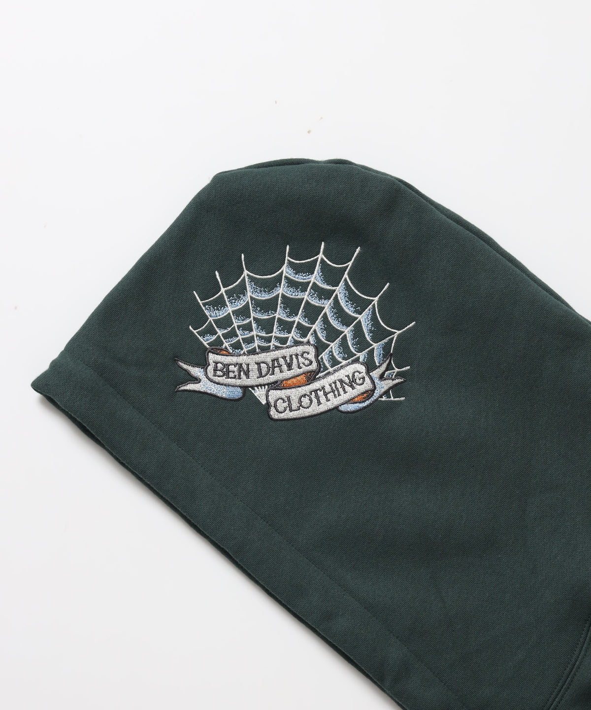 SANMARINO ZIP HOODIE / ジップパーカー フード キャラクター デザイン 裏起毛 ユニセックス ダークグリーン