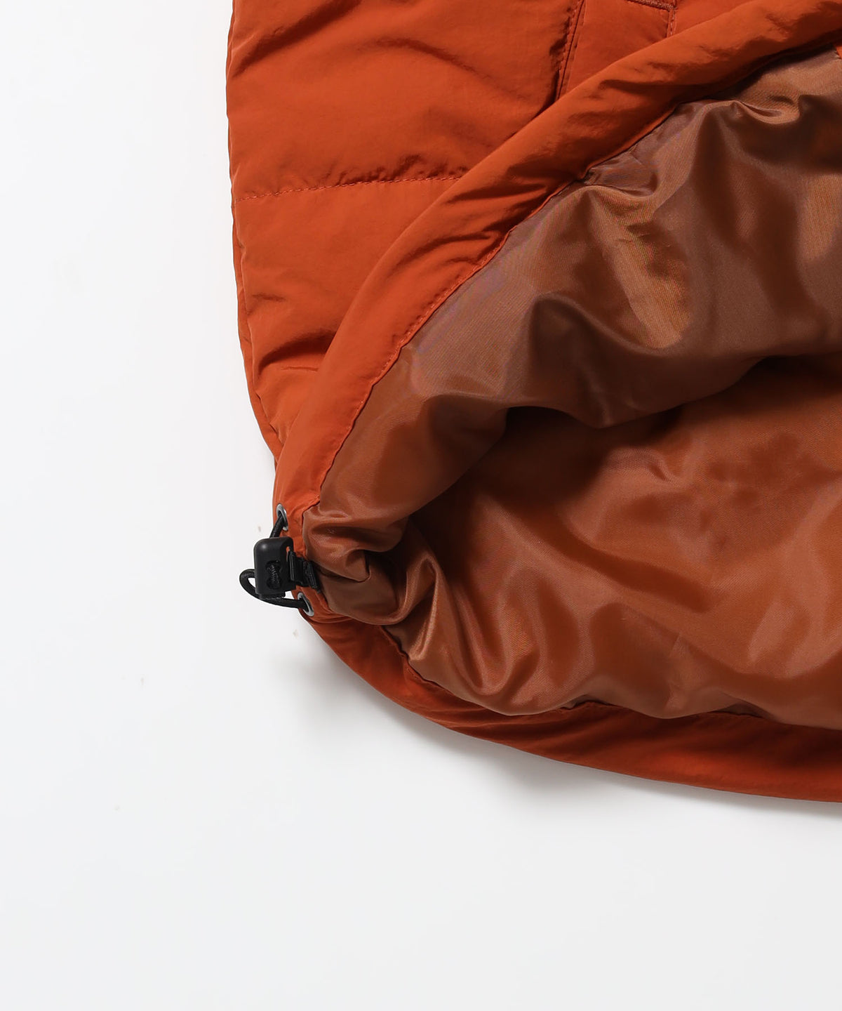 BD PUFFER JACKET / ダウンジャケット パッファー シンプルロゴ ユニセックス オレンジ