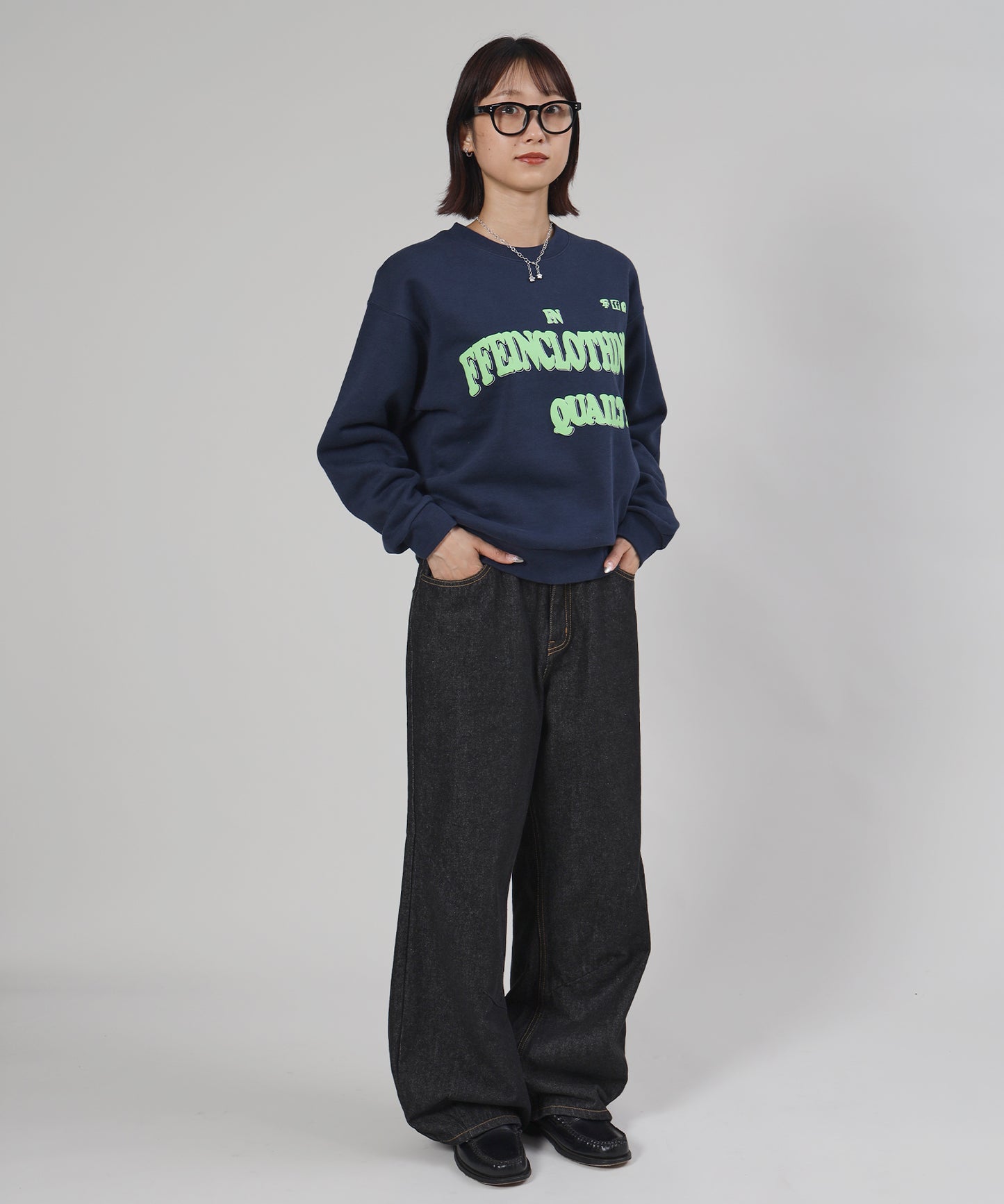 モデル：H163 Size : S  ネイビー