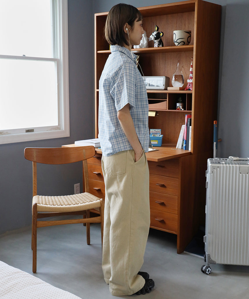 モデル：H163 Size : XS ライトブルー