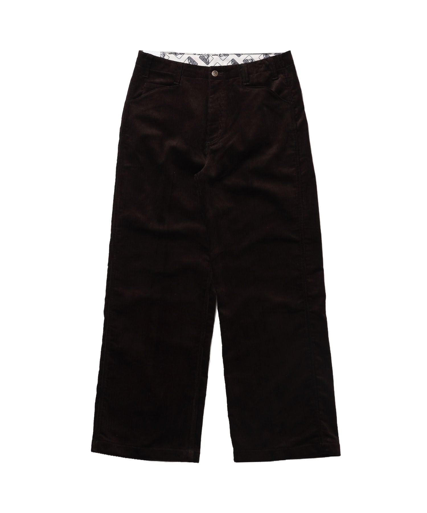 EXTRA WIDE CORD PANTS / コーデュロイ エクストラワイドパンツ ボトムス センタークリース ユニセックス
