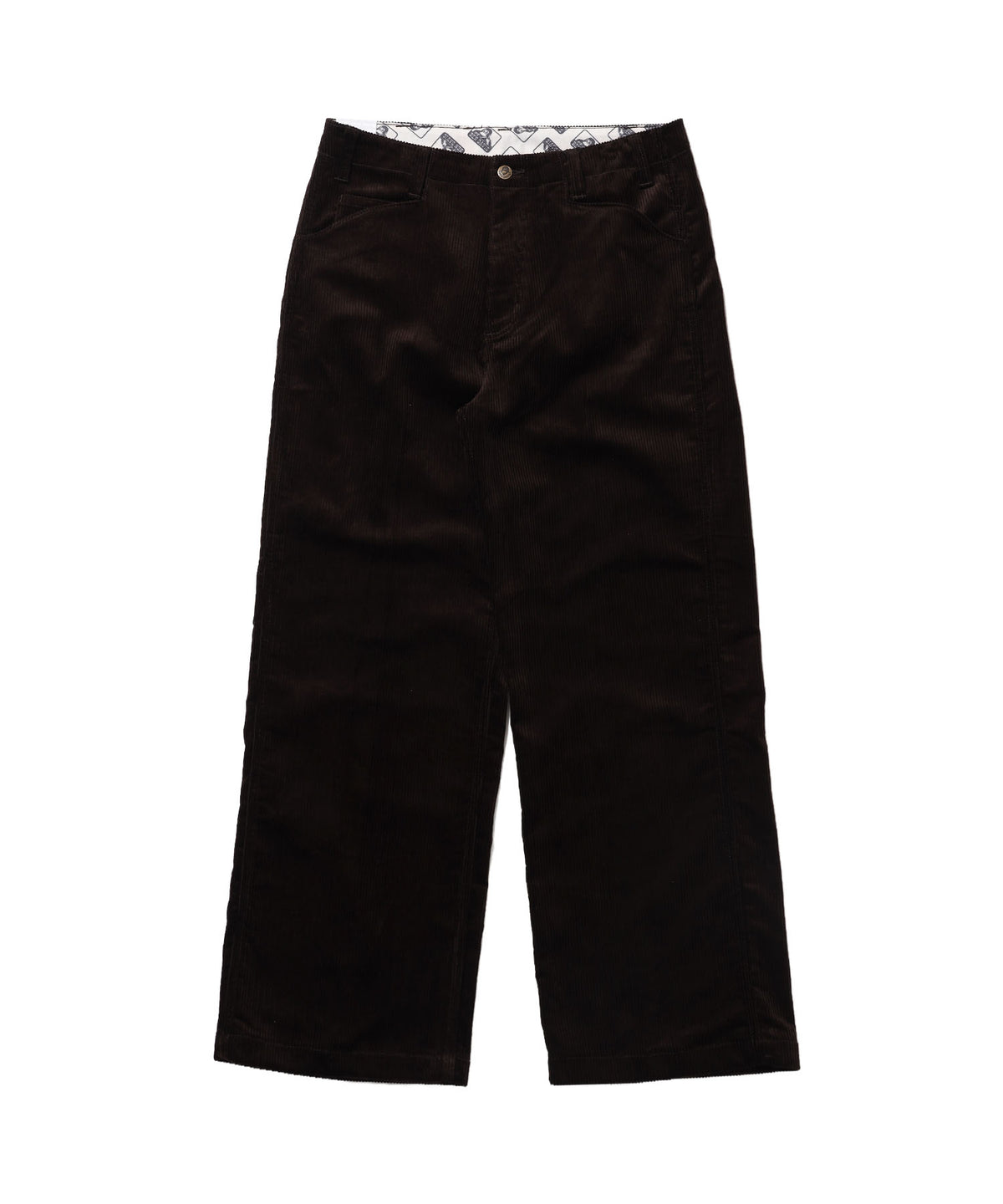 EXTRA WIDE CORD PANTS / コーデュロイ エクストラワイドパンツ ボトムス センタークリース ユニセックス