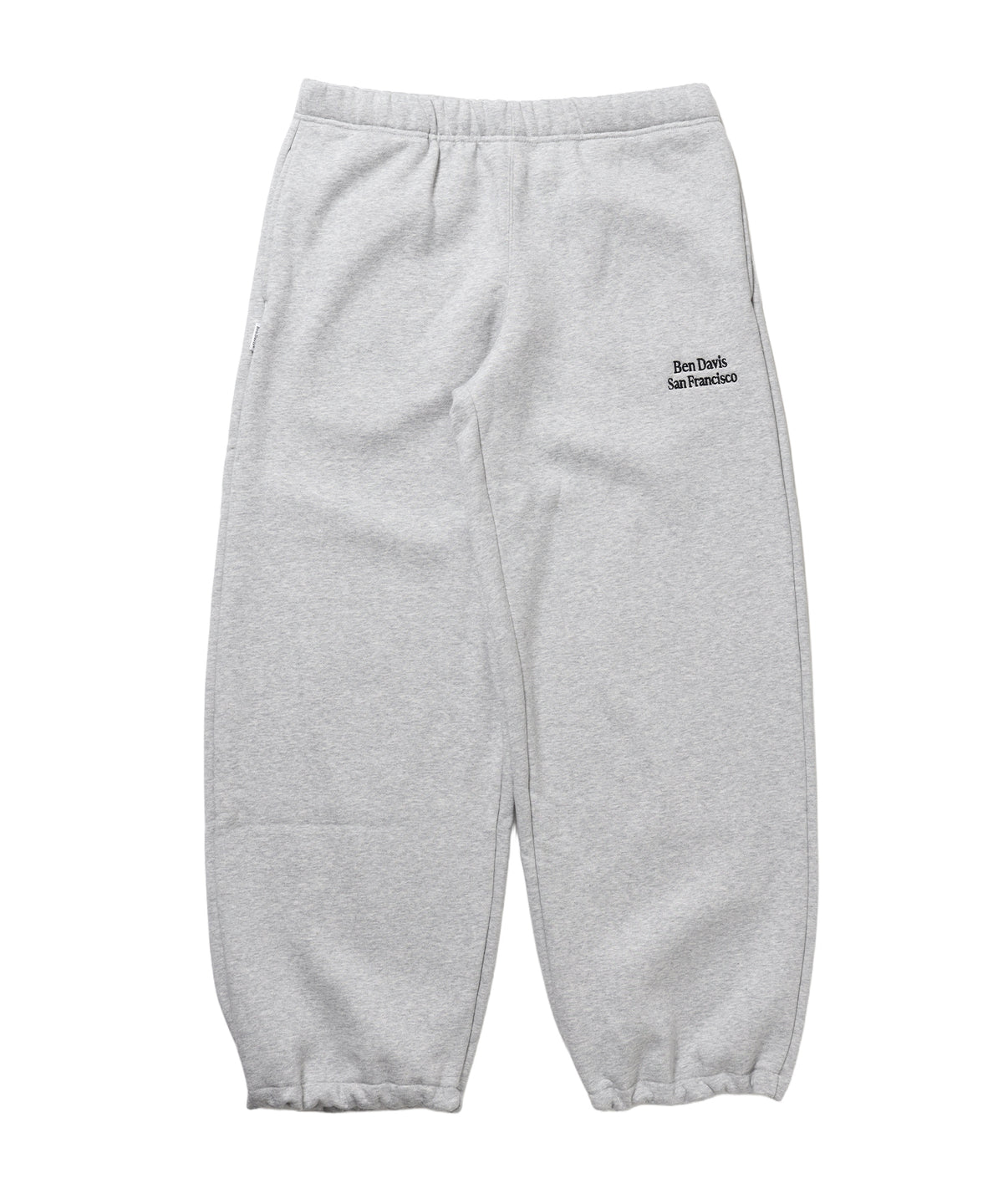 WIDE CURVE SWEAT PANTS / スウェットパンツ ワイドシルエット ルーズ ユニセックス グレー