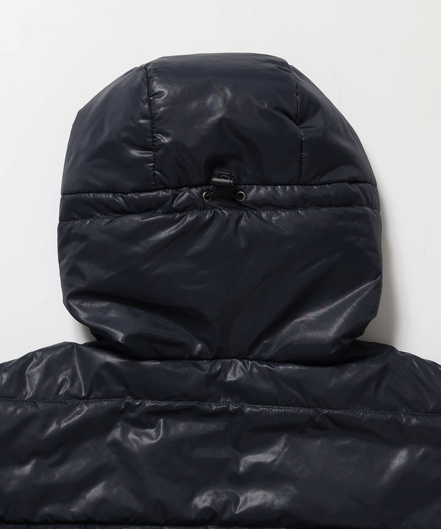 BD HOODED PUFFER JACKET / ダウンジャケット パッファー フード ユニセックス ダークネイビー