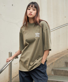 FRUITS VNTG TEE / Tシャツ 半袖 クルーネック オーバーサイズ カーキ