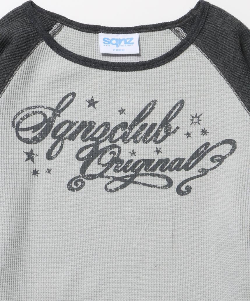 ※WEB限定 /  エンジェルプリントサーマルロンT / sqnz angel thermal ブラック