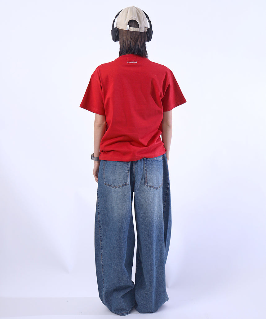 モデル：H163 Size:M レッド