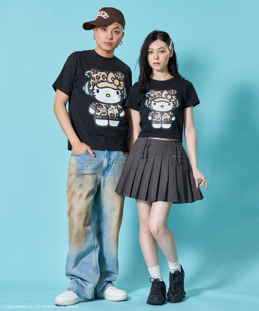sqnz（エスキュンズ）】HK EYELET TEE / ハローキティ キティちゃん