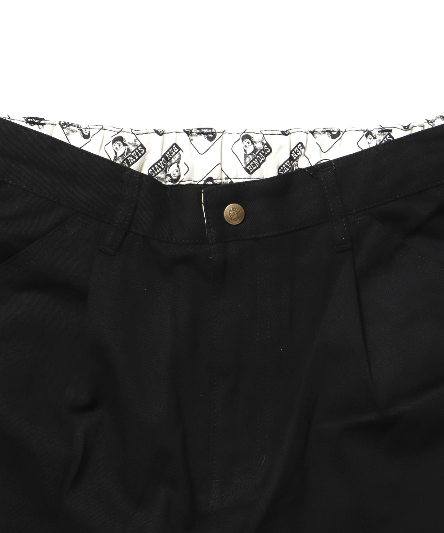 ACTIVEWORKPANTS Z5 / ベンズ アクティブワークパンツ テーパード シェフパンツ ブラック