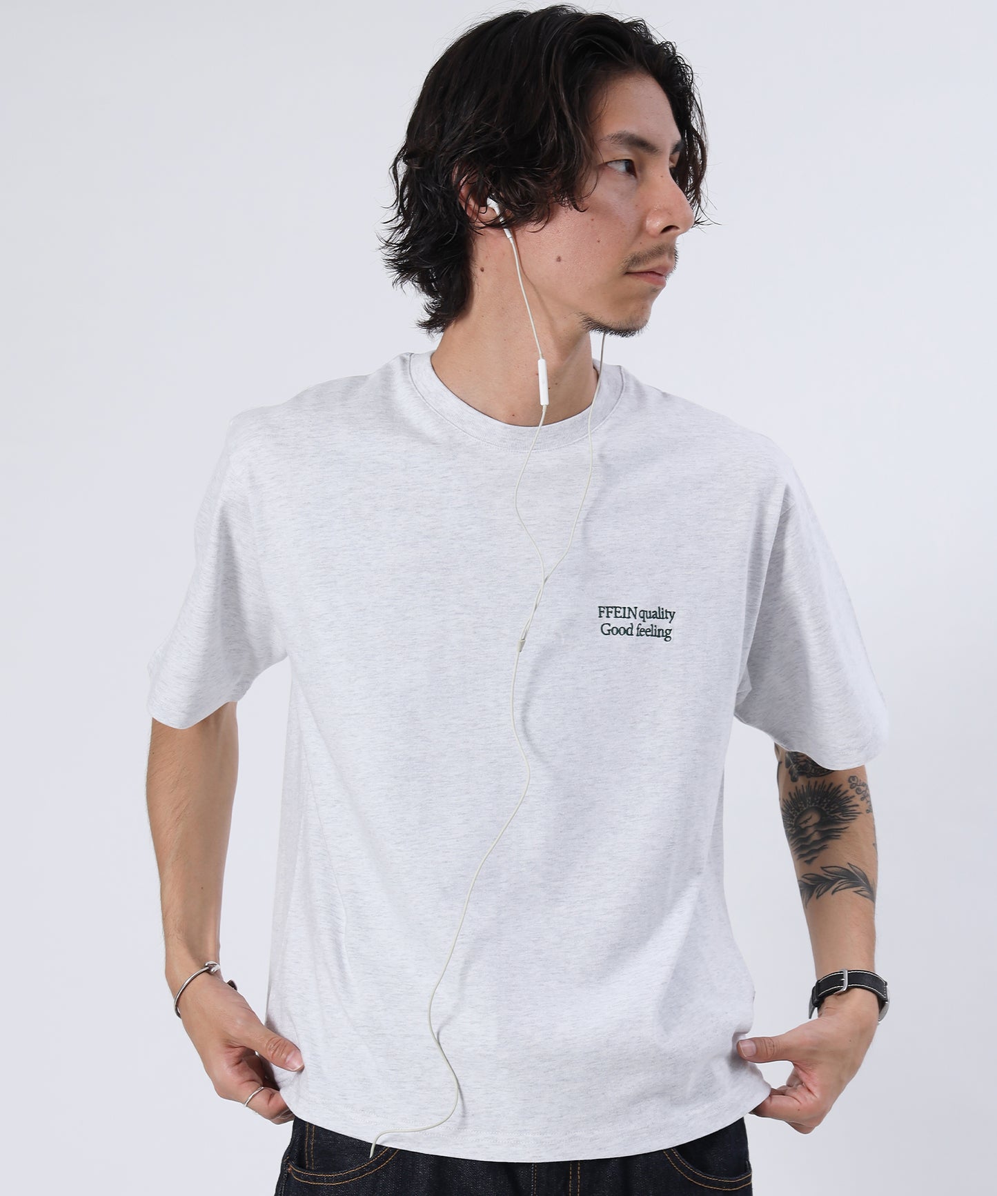 モデル：H178 Size:M アッシュグレー