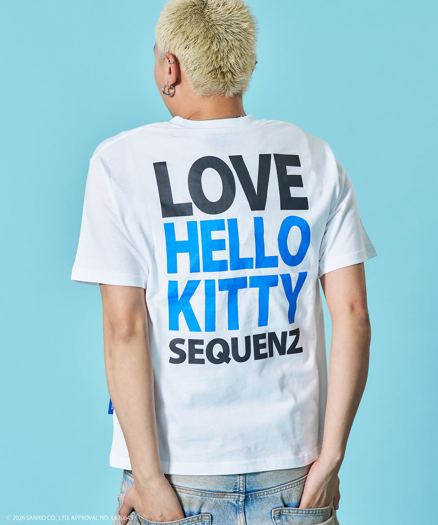 sqnz（エスキュンズ）】HK LOVE SEQUENZ TEE / ハローキティ キティ