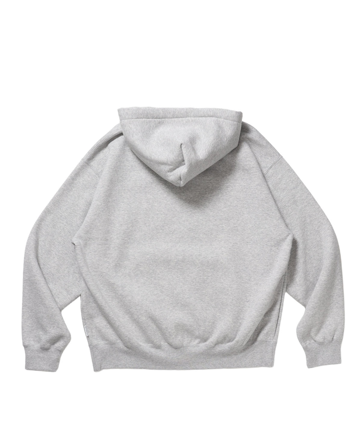 BD SWEAT ZIP HOODIE / スウェットパーカー Wジップ フーディ ワンポイント刺繍 裏起毛 ユニセックス グレー