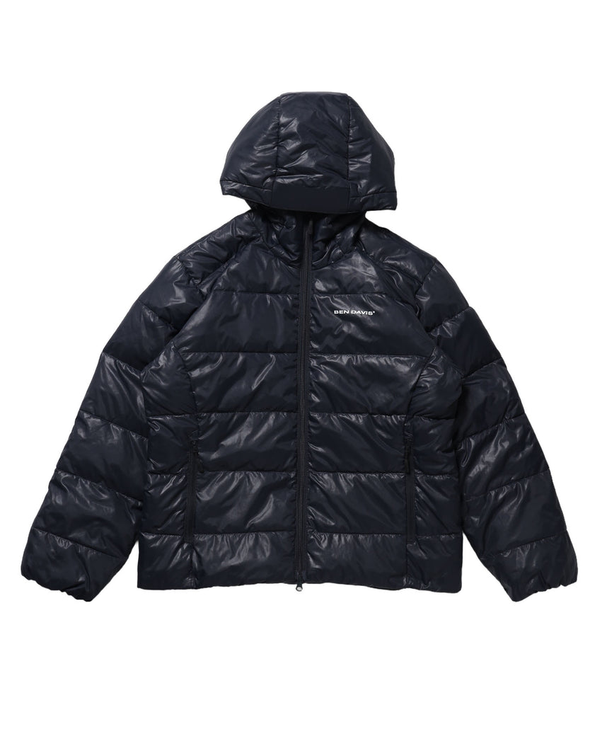 BD HOODED PUFFER JACKET / ダウンジャケット パッファー フード ユニセックス ダークネイビー