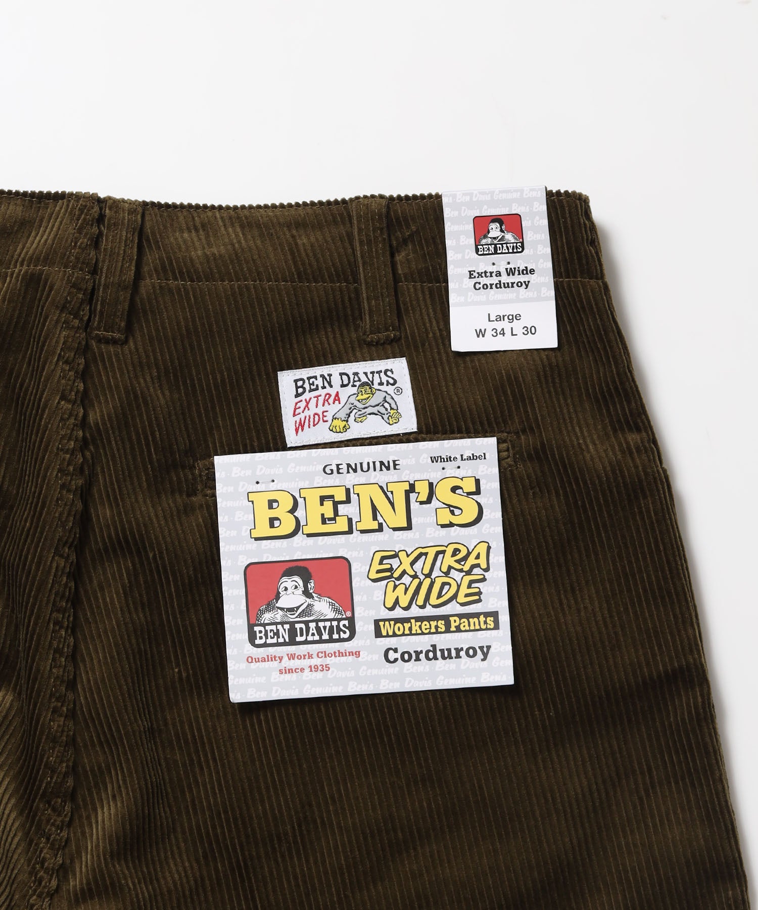 EXTRA WIDE CORD PANTS / コーデュロイ エクストラワイドパンツ ボトムス センタークリース ユニセックス