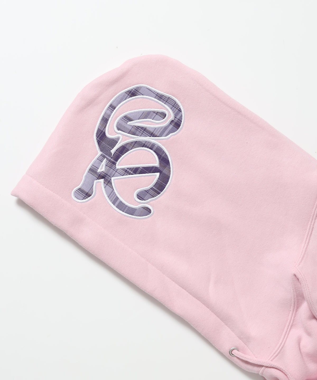 Design Pullover P/K / プルパーカー フード デザイン 裏起毛 ユニセックス ピンク