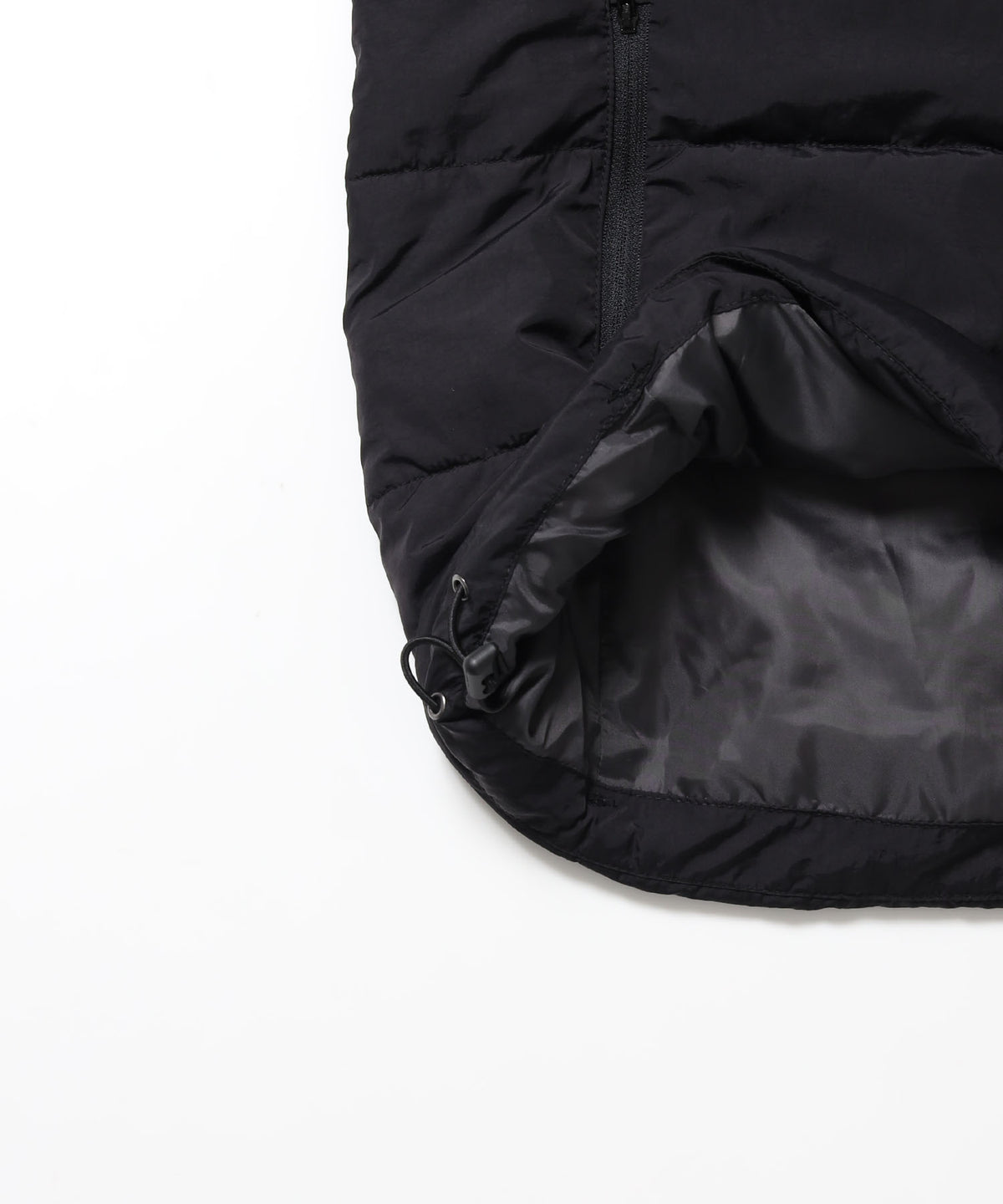 BD HOODED PUFFER JACKET / ダウンジャケット パッファー フード ユニセックス ブラック