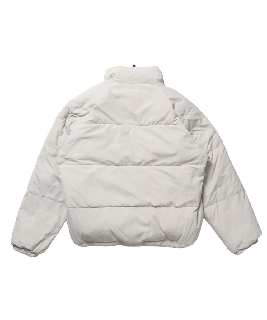 BD PUFFER JACKET / ダウンジャケット パッファー シンプルロゴ ユニセックス アイボリー