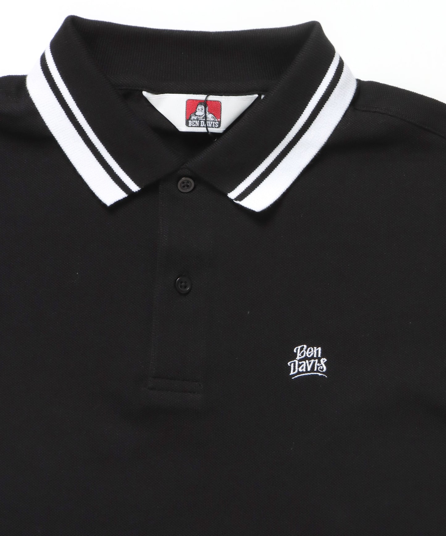 CROPPED POLO SHIRT / ポロシャツ 半袖 ワンポイント 短丈 ブラック