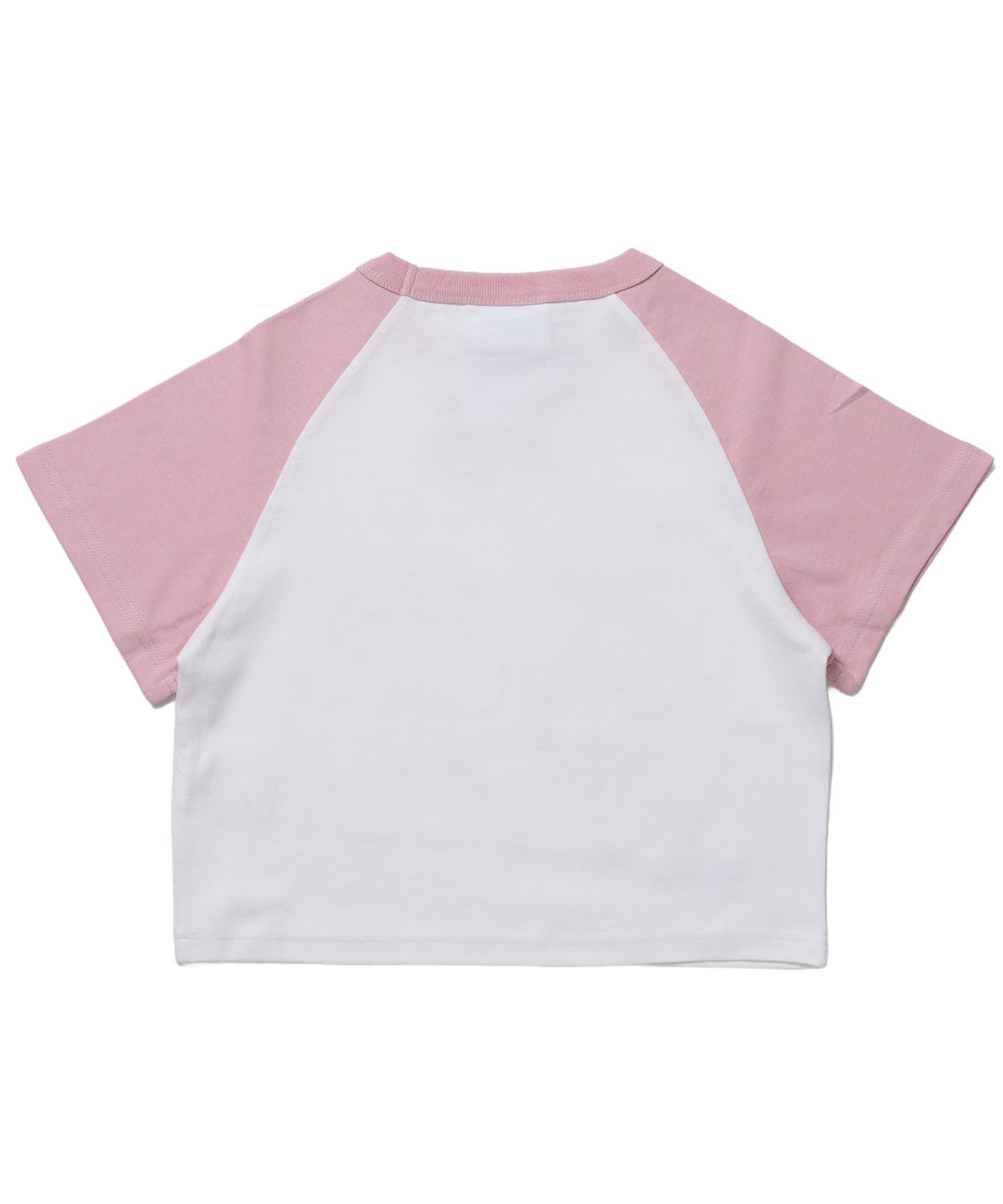 ※WEB限定 / プリントピチTシャツ / 配色ラグラン半袖Tシャツ / sqnz treble clef pt tee ピンク