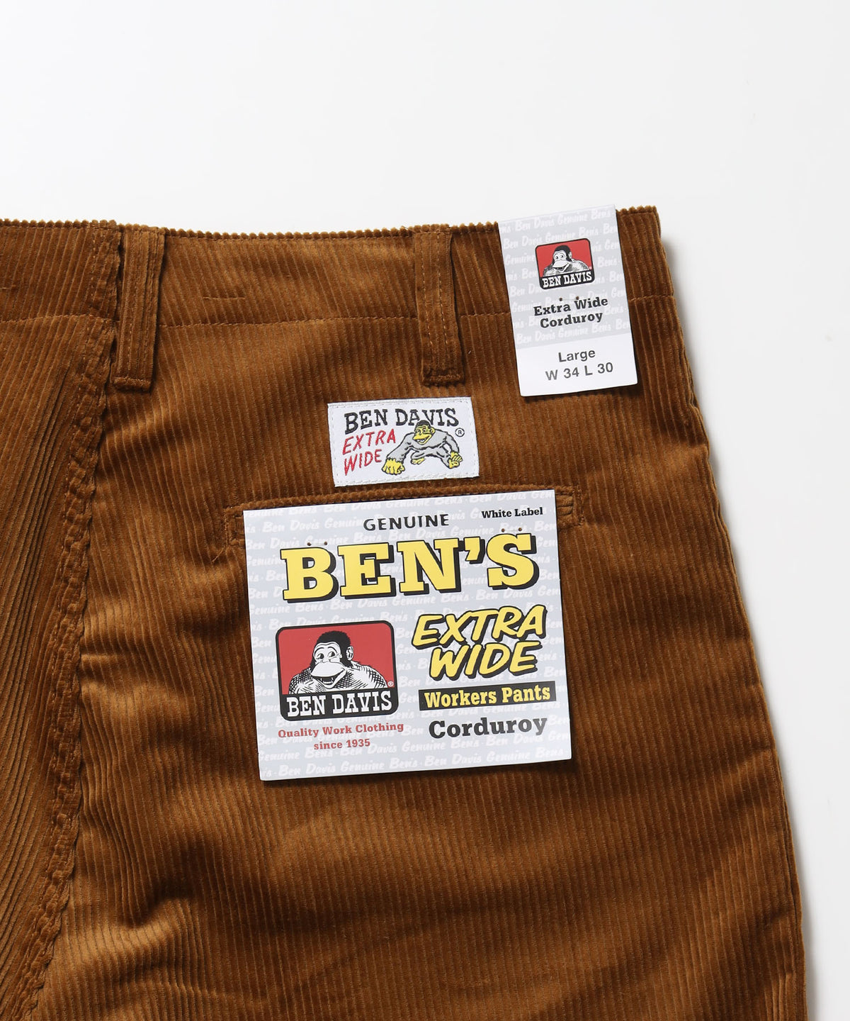 EXTRA WIDE CORD PANTS / コーデュロイ エクストラワイドパンツ ボトムス センタークリース ユニセックス
