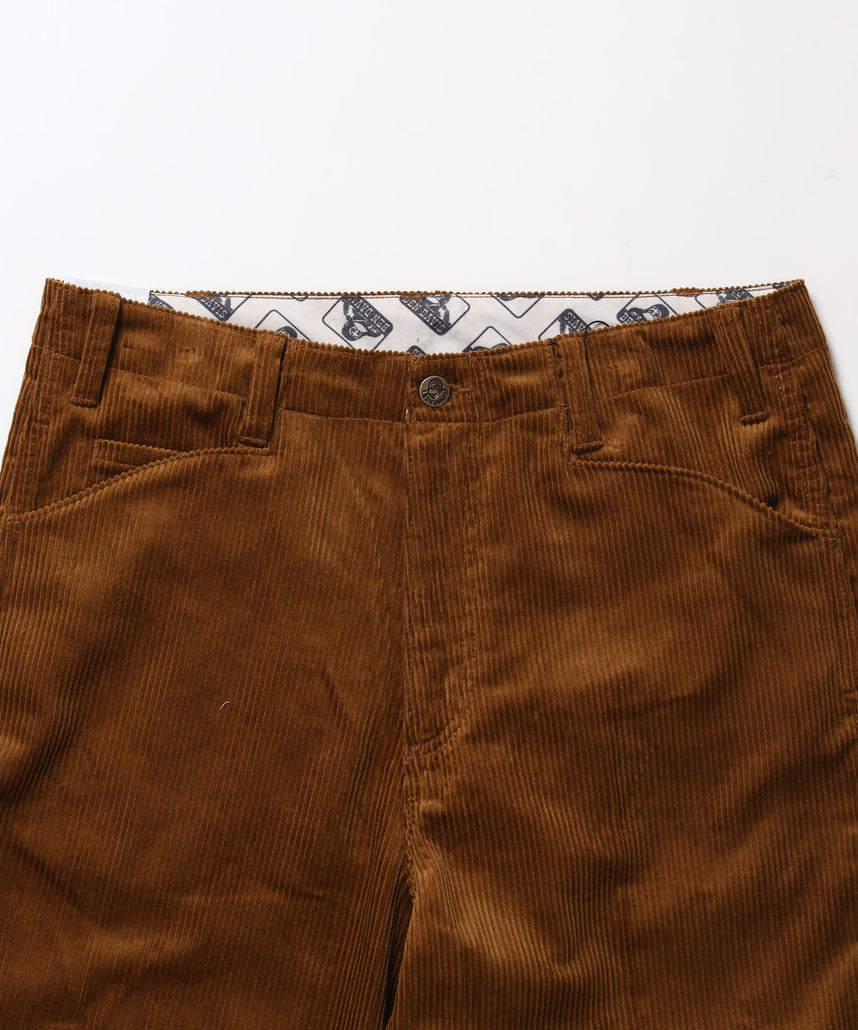 EXTRA WIDE CORD PANTS / コーデュロイ エクストラワイドパンツ ボトムス センタークリース ユニセックス