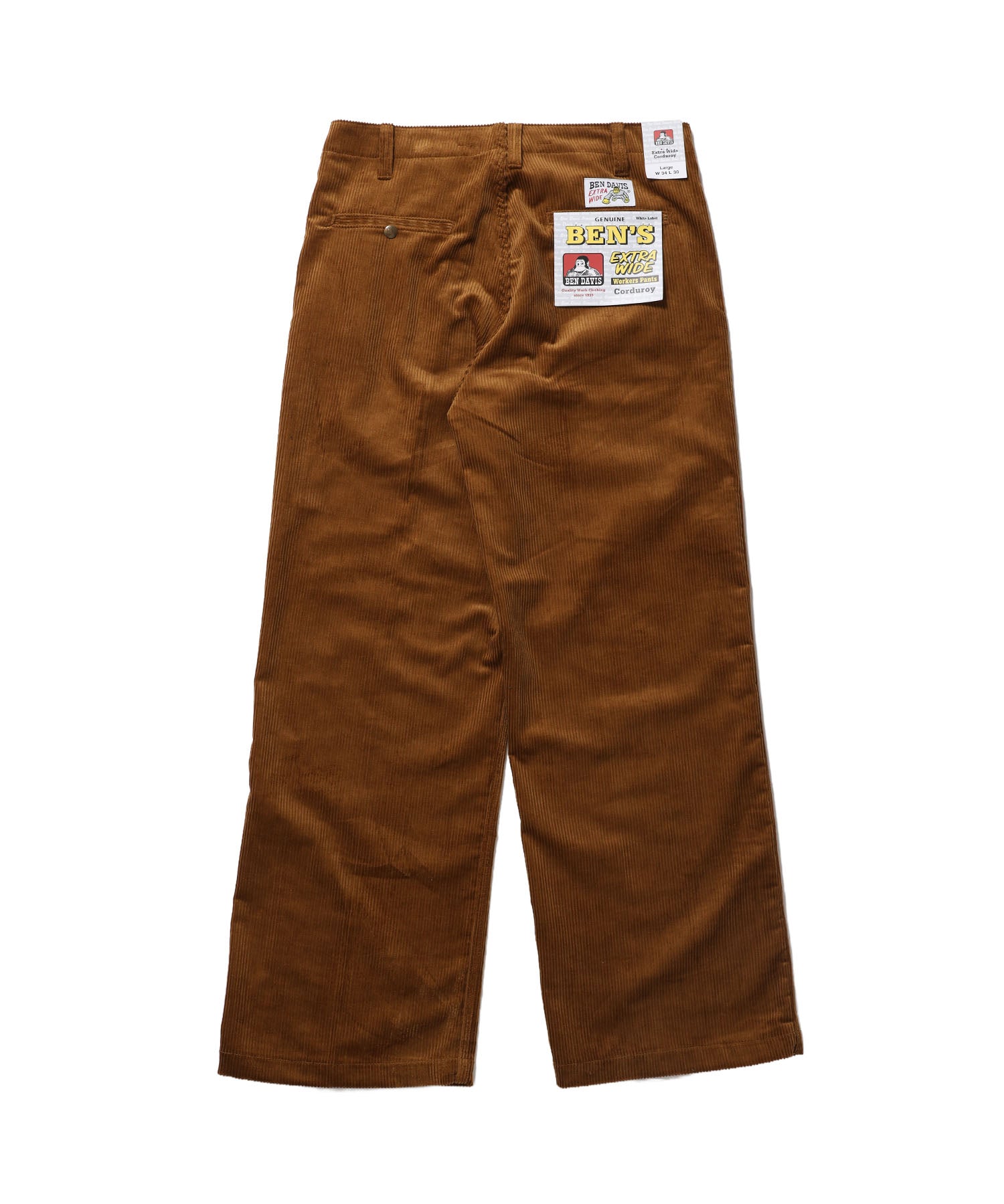 EXTRA WIDE CORD PANTS / コーデュロイ エクストラワイドパンツ ボトムス センタークリース ユニセックス