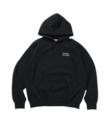 BD SWEAT HOODIE / スウェットパーカー プルオーバー フーディ ワンポイント刺繍 裏起毛 ユニセックス ブラック